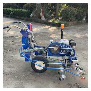 Thân Thiện Với Môi Nhỏ Không Có Không Khí Đường Cao Tốc Xe Tải Gắn Lạnh Phun Sơn Striping Máy Đường Dòng Đánh Dấu Thiết Bị Trên Bán - Product Image 2