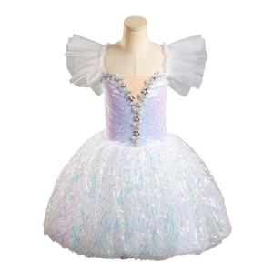 Cumpleaños flor bebé Pompadour gasa princesa niños anfitrión <span class=keywords><strong>Piano</strong></span> disfraz Niña - Product Image 6