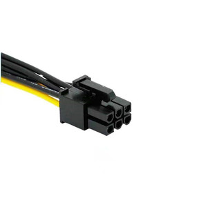 Cable adaptador de alimentación Sata de 15 pines a 6 pines para tarjeta gráfica, moldeado por inyección de alambre de cobre - Product Image 2