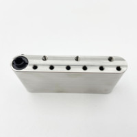 Electric Guitar Bridge Accessories High End ST Electric Guitar Pure Copper Base With Stainless Steel Bridge