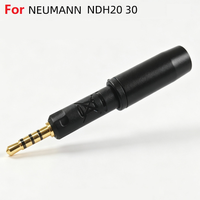 Nouveau connecteur de prise audio 2,5 mm à 4 pôles pour écouteurs NEUMANN/NDH20/NDH30