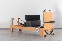Appareil de Pilates Reformer pour Femmes, Reformer Pilates en Bois pour Corps Équilibré, Reformer Pilates Professionnel
