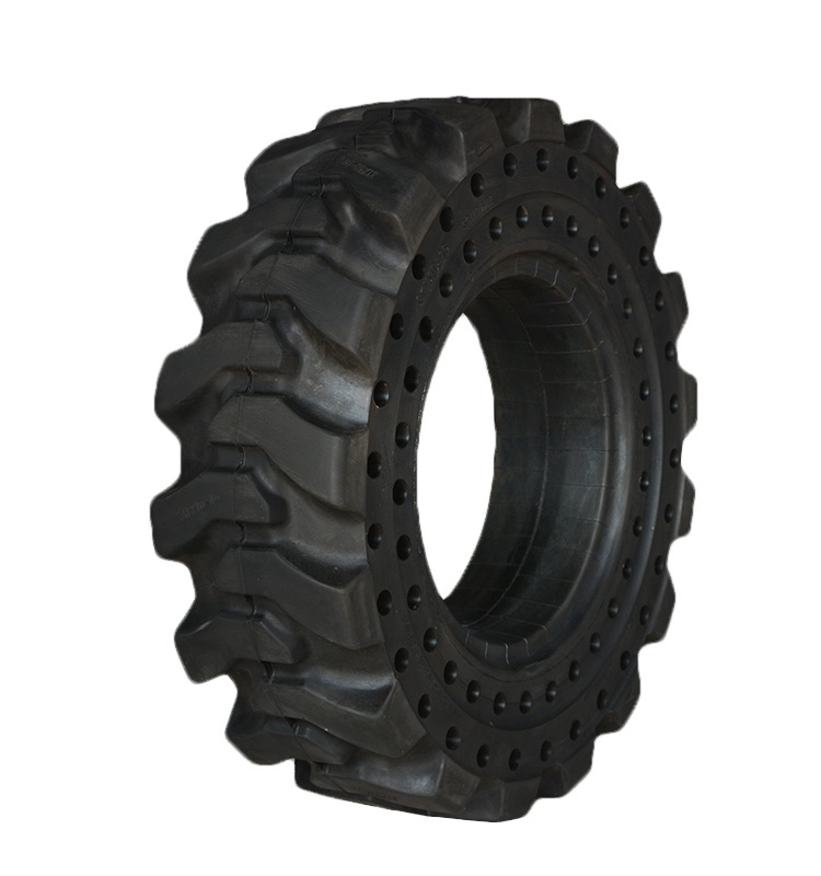 Factory Supply Boom Lift Tire Skid Steer Loader Solid Tyre Genie Z45 Wheel 31x10-16 Replace 9-14.5