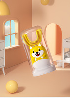 Prix compétitif, conception spéciale 2024, brosse à dents électrique intelligente à ondes acoustiques rechargeable par USB pour enfants avec poils doux