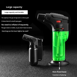 Fabricant Vente en gros Allume-cigare à <span class=keywords><strong>allumage</strong></span> direct Classic BBQ Windproof Plastic Moxibustion Spray for Giveaways - Product Image 3