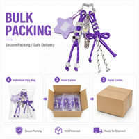Porte-clés Bangtan Boys en promotion, Merch Kpop Arirang BTiSs avec breloque, joli pendentif de sac, collection pour fans, souvenir de tournée mondiale
