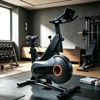 Vélo de spinning magnétique intelligent commercial, équipement de fitness d'intérieur, volant d'inertie de 10 kg, entraînement par courroie, 24 niveaux, en acier