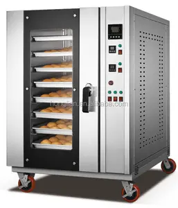 Zware 10 Lade Connvectie Oven Gasaansluiting Oven Voor Restaurant Commercieel Gebruik