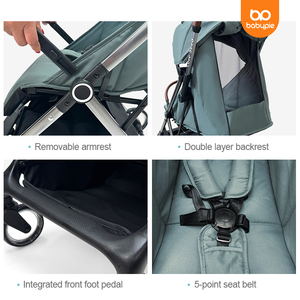 Produits de haut niveau <span class=keywords><strong>Poussette</strong></span> de bébé pliable 2 en 1 <span class=keywords><strong>Poussette</strong></span> de voiture <span class=keywords><strong>triple</strong></span> bébé <span class=keywords><strong>Poussette</strong></span> de bébé italienne - Product Image 5