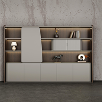 Muebles Grands, Escritorio Ejecutivo Rectangular Moderno, Ergonómico y de Lujo, Conjunto de Escritorio de Alta Gama para CEO, Gerente, Jefe de Oficina