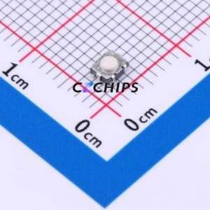 TPS850 J14K V SMTR LFS Tactile Switch SMD Switch Single Pole Single Throw Round Button 2.5N Horizontal Mount - Product Image 1