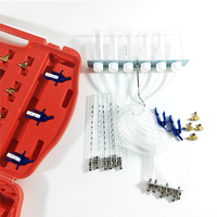 Kit de herramientas para prueba de flujo de retorno de aceite Common Rail, medidor de flujo de inyectores diésel, herramienta de cilindro