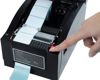Impresora de Etiquetas Térmicas Xprinter XP-350B de 80 mm para Recibos y Códigos de Barras, Blanco y Negro, Comando ESC/POS, Sistema Android Windows, ROHS, en Stock