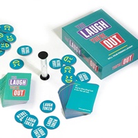 Jeu de cartes de société pour la famille, jeu de cartes à imprimer en couleur, jeu de société avec boîte, logo personnalisé, portable