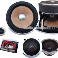 Penjualan terlaris pabrik grosir tiga cara 6.5 inci komponen Speaker Subwoofer profesional Speaker Audio mobil