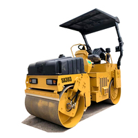 Rouleau compresseur vibrant de 3 tonnes sur mini rouleau compresseur