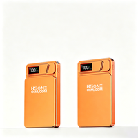 Batterie externe magnétique 3-en-1 LC1s, charge rapide sans fil 15W, charge filaire 20W, support intégré, aimant puissant N52, 5000/10000mAh, OEM