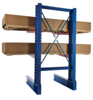Schwerlast Verstellbares Stahl-Kragarmregalsystem 1000-3000 kg Tragfähigkeit Industrielle Lagerregale und Regale