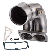 3.5" Stainless Steel Intake Manifold Elbow for Dodge 07.5-18 Ram 6.7L Cummins Diesel