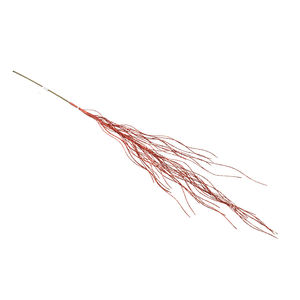BRANCHE À PAILLETTES H. 75CM ROUGE - Product Image 1