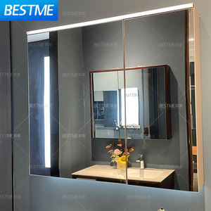 Tocador <span class=keywords><strong>de</strong></span> <span class=keywords><strong>Mickey</strong></span> Grey para Villas, lavabo <span class=keywords><strong>de</strong></span> cerámica <span class=keywords><strong>de</strong></span> madera multicapa resistente al agua, cajones dobles, tocadores <span class=keywords><strong>de</strong></span> <span class=keywords><strong>baño</strong></span> <span class=keywords><strong>de</strong></span> vidrio Changhong - Product Image 3