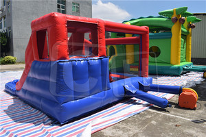 <span class=keywords><strong>Trampoline</strong></span> de fête <span class=keywords><strong>mini</strong></span> jouet gonflable pour enfants château sautant style toboggan gonflable pour enfants avec <span class=keywords><strong>piscine</strong></span> - Product Image 6