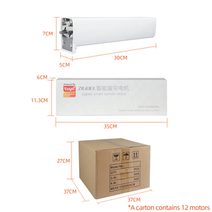 Wholesale Smart Electric Google Home Alexa TUYA Wi-Fi Zigbee KNX <strong>Curtain</strong> Rod <strong>Curtain</strong> Rail <strong>Motor</strong> With Track Shade Kit Set - Product Image 6
