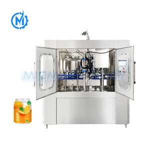 Quay không áp lực xoài nước ép trái cây có thể làm đầy ghép mí lon seamer dòng uống đóng hộp máy - Product Image 1