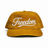 Gorra de Béisbol de Pana Personalizable con Logotipo Bordado, Gorra de Pana Suave de 5 Paneles, Gorra de Béisbol Tipo Dad Hat Personalizada