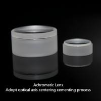 Lentille achromatique à revêtement antireflet Chenrui (verre optique/quartz/CaF2) pour l'astronomie, personnalisation OEM, certifiée ISO9001