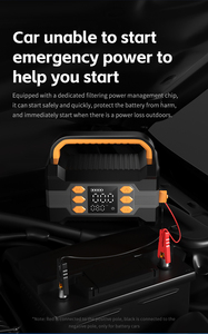 Arrancador de Coches Profesional CJS-89 con Bomba de Aire Digital de 150 PSI y Banco de Energía de 10000 mAh y 600 A - Product Image 5