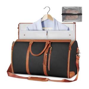 Bolsa de ropa convertible con correa para el hombro, bolsa de lona para ropa de mano para hombres y mujeres, Maleta colgante, bolsas de viaje - Product Image 4