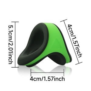 Anillo de bloqueo de silicona para hombre Anillo de resistencia compuesto de retardo de doble color Manga de bloqueo triple Anillo de silicona luminoso <span class=keywords><strong>JJ</strong></span> al por mayor - Product Image 2