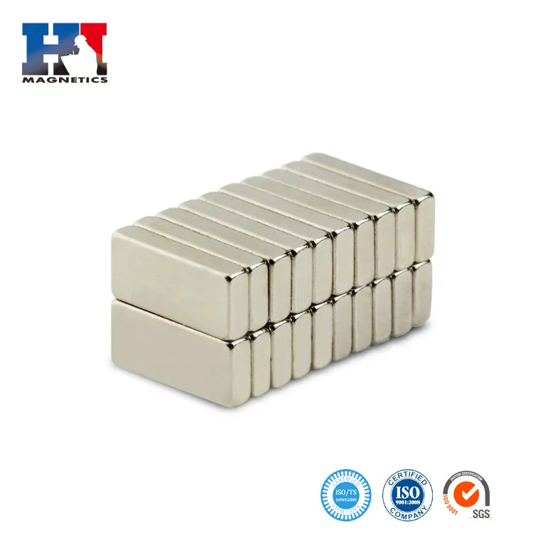 Magnet neodymium 15mm disesuaikan bentuk blok magnet NdFeB