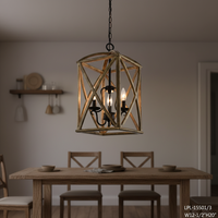 Lampes suspendues de bureau de style nordique personnalisées, style industriel rétro créatif, restaurant, café internet, lustre LED E12