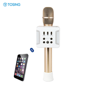 Comica <span class=keywords><strong>Blue</strong></span> <span class=keywords><strong>Yeti</strong></span> Micrófono de mano inalámbrico Patrón polar cardioide con ajuste de eco de agudos/graves Micrófono de estudio de metal - Product Image 4