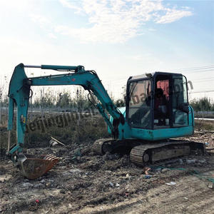 Used Kobelco SK60SR Mini Crawler Excavator 6 Ton <b>Model</b> Factory Price with <b>Engine</b> Pump Bearing Motor & Gear - Product Image 2