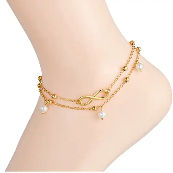 Anklets - Ankle Bracelets - Dangling Anklets | Fashion Hut Jewelry