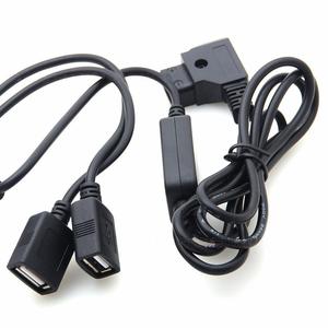 D-TAP a V-tipo Anton cavo di alimentazione della batteria con porta B-Type Dual USB 5V cavo di alimentazione in metallo - Product Image 2