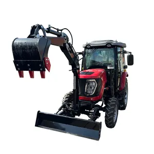 50-80hp Tractor Mini Forestry Machine Wheel Driven Mini Tractor for Retail in China