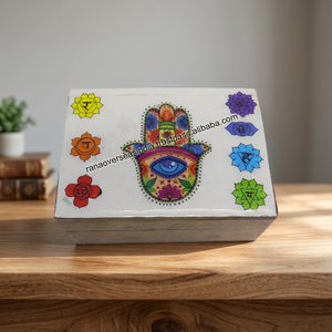 High Grade Exquisite Wooden Custom Jewelry <b>Box</b> Relief Carved Multifunction Trinket <b>Box</b> Rectangular Shape <b>Christmas</b> Home Decor - Product Image 2