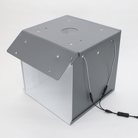Boîte à lumière de table pour photographie, 102 LED, intensité réglable, portable, pliable, studio photo, tente de prise de vue, boîte à lumière