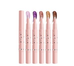 Sombra de ojos líquida brillante giratoria 8 colores brillo de ojos debajo de los ojos abrillantador maquillaje de ojos de larga duración - Product Image 2