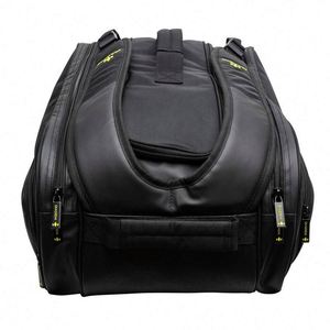 Échantillon gratuit : Sac de sport pour femmes, grand format, avec logo personnalisé, pour raquettes de pickleball et padel, avec compartiment à chaussures. - Product Image 5