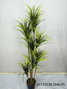 Fabricant de plante de maison artificielle de haute qualité, bonsaï vert, fausse plante de Dragon pour le <span class=keywords><strong>bureau</strong></span>, le salon, la décoration de fête - Product Image 6