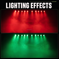 Projecteur LED Par 8 canaux DMX512, étanche IP66, 18x12W RGBW, éclairage de scène professionnel rouge vert pour théâtres