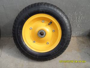 Neumático de <span class=keywords><strong>carretilla</strong></span> y <span class=keywords><strong>rueda</strong></span> con eje, 350x8 - Product Image 3