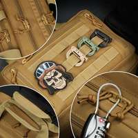 Accessoires de camping et d'alpinisme, pochette tactique durable Molle, pochette horizontale en nylon, petite pochette utilitaire EDC, sac à outils