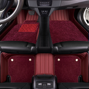 Tappetini in Pelle 5D su Misura di Lusso, Set Completo Impermeabile Antiscivolo, Disponibili LHD e RHD, <span class=keywords><strong>Accessori</strong></span> Interni Auto OEM all'Ingrosso - Product Image 1