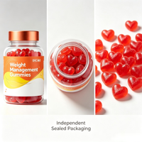 Gummies SYC BIO sans sucre pour la gestion du poids, 60 unités, avec mélatonine et L-théanine pour le soutien du sommeil, la santé quotidienne et la relaxation